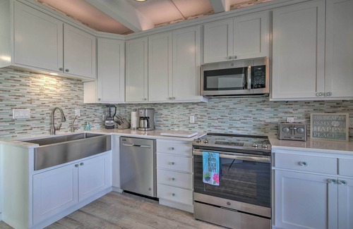 South Padre Island Condo | Experience Aquarius with Ocean View Balconies & Spa Access