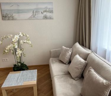 Siauliai Apartment | Experience Arčiau Dangaus: Pet-Friendly & Family Approved