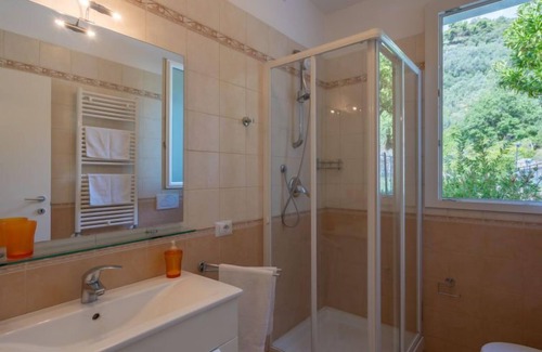 Pietrabruna Apartment | Oceanfront Arancia by Interhome with Pool and Spa Retreat