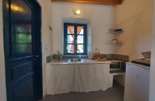 South Rhodes Apartment | Eclectic Arancio Room at Ecovilla with Oceanfront Views