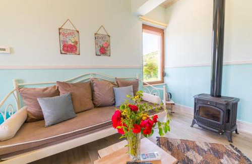 Amari House | Aravanes: Oceanfront Retreat with Pool & Top Guest Rating