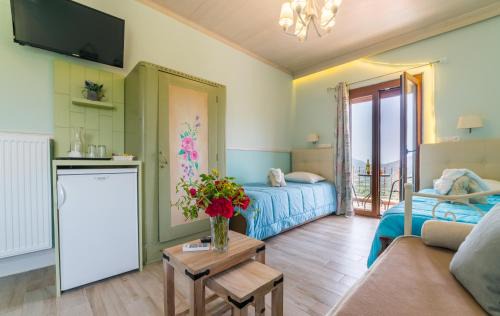 Amari House | Aravanes: Oceanfront Retreat with Pool & Top Guest Rating