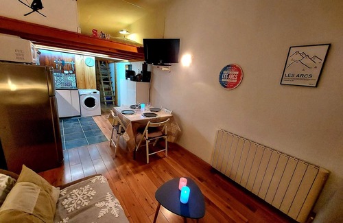 Arc-2000 Apartment | Renovated Arc 2000: Ski-In, Spa & Mont Blanc Views