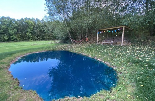 Wrexham RV Rental | Experience Arcadia Safari Tent on a Private 5 Acre Field