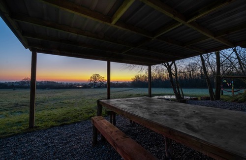 Wrexham RV Rental | Experience Arcadia Safari Tent on a Private 5 Acre Field