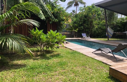 Etang Sale Les Bains Villa | Stylish Villa with Private Pool and Ocean Views