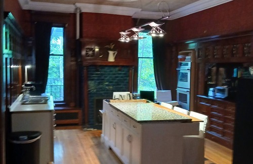 Downtown Minneapolis House | Elegant Architect's Brownstone Mansion with Garden & Porch