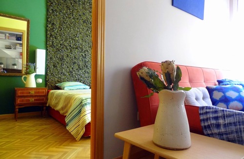 Embajadores Apartment | Eco-Friendly Retreat with Kitchen & Green Patio Awaits You