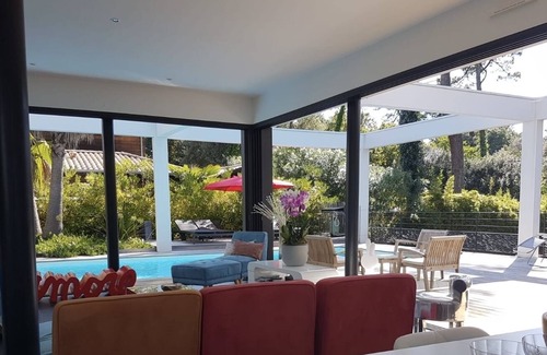 Arcachon Villa | Oceanfront ARCHITECT Villa with Private Heated Pool