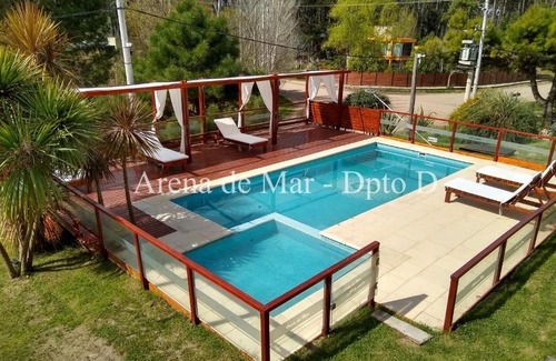 Las Gaviotas Apartment | Relax at Arena de Mar - Dpto D with Pool & Spa Amenities