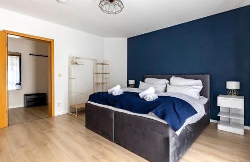 Bulmke-Hullen Apartment | Arena in der Nähe - Tiefgarage - Balkon - Küche - Smart TV
