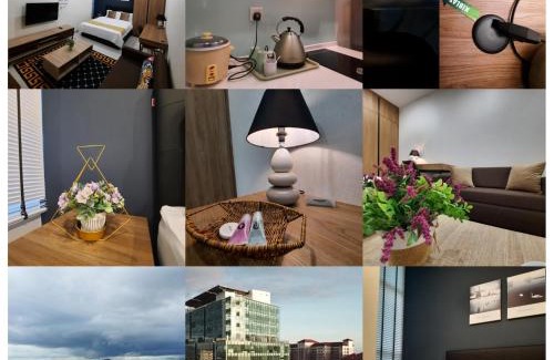 Kuching Apartment | Relax at Arena SOHO Kuching with Infinity Pool & Free WiFi