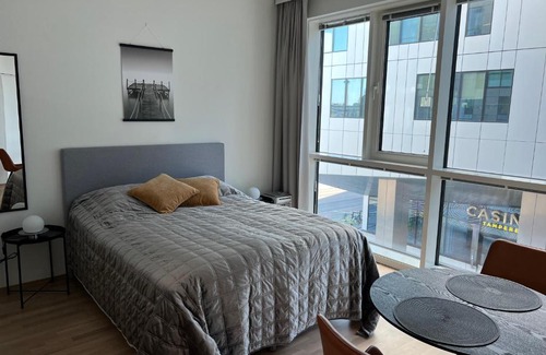 Tampere Apartment | Elegant ARENA Studio 2: Family-Friendly with Top Amenities