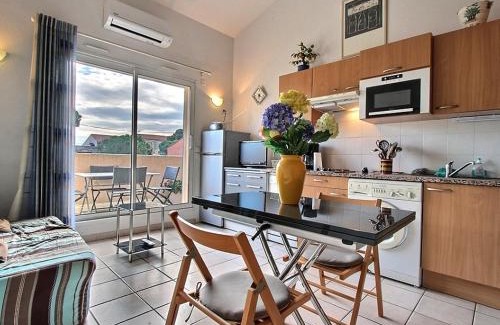 Argeles Plage Apartment | Cozy Argelès-sur-Mer T2 with Terrace Steps from the Beach