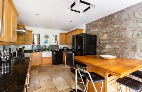Colintraive Villa | Argyll Barn: Spacious 7-Bedroom Villa with Pool & Hot Tub