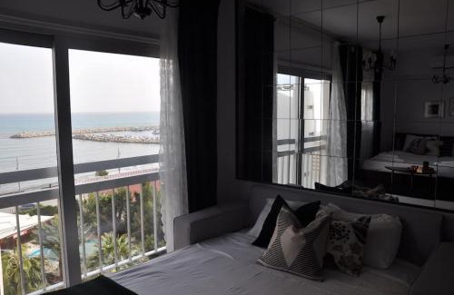 Skala Apartment | Stunning Aria Sea View Studio with Pool & Family-Friendly Amenities