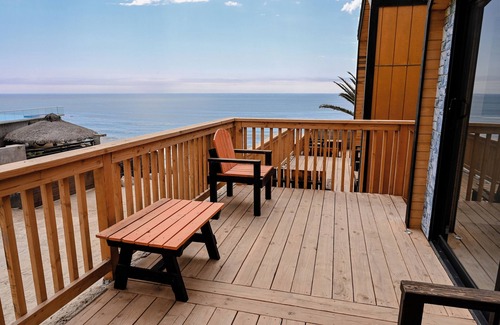 Playas de Rosarito Cabin | Romantic Oceanside Tiny Home #23 with Pool & Spa Amenities