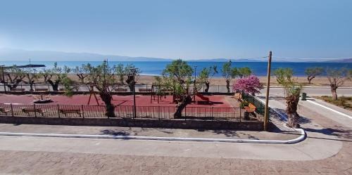 Skala Kallonis Apartment | Enjoy Oceanfront Relaxation at Arisvi All Seasons Hotel
