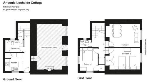 Glencoe House | Relaxing Retreat at Arivonie Lochside Cottage, Pet-Friendly