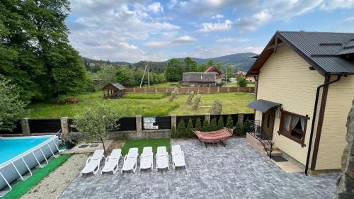 Mykulychyn House | Discover Arkan: Guest Rated 9.5 with Pool & Pet Access