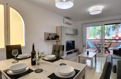 Mar de Cristal Apartment | Serene Stay at Arona 2: Family-Friendly with Pool & Dining