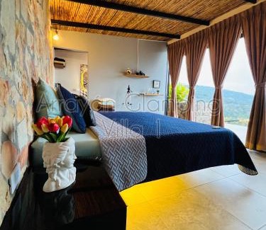 San Gil Villa | Explore Arrayán Glamping: Pet-Friendly Retreat with Pool