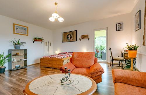 Decin Apartment | Art-House Apartment with Terrace - Rated 9.5/10 by Guests