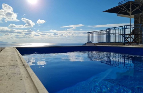 Marathon Villa | Discover Artemis: Breathtaking Ocean View with Private Pool