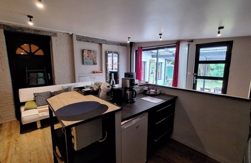 Thivencelle Ski Chalet | Artists' studio : "La Villa Saint Ghislain" : "GINKO" Studio