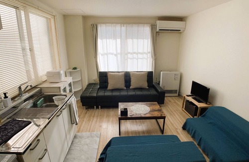 Asahikawa Apartment | Asahikawa Station 10 min walk to ski slopes and sightseeing spots WiFi is available for 5 people - Shinsanjo Home 402/Asahikawa Hokkaidō