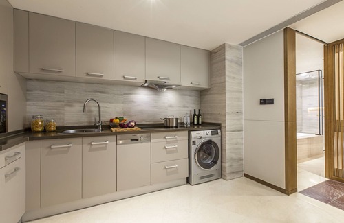 South Chaoyang Apartment | Relax at Ascott Riverside Garden Beijing - Family-Friendly Spa
