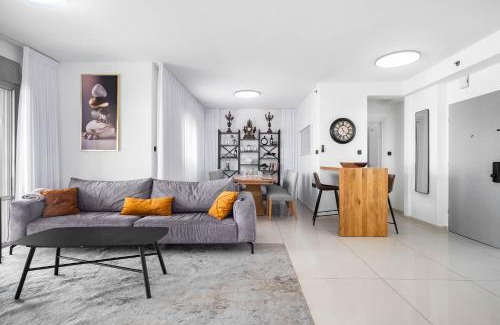 Ashdod Apartment | Family-Friendly Ocean View Oasis with Balcony Retreat