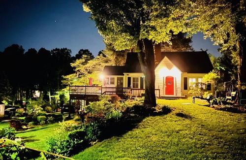 Burton Street House | Romantic Asheville Retreat with Spa & Pet-Friendly Amenities