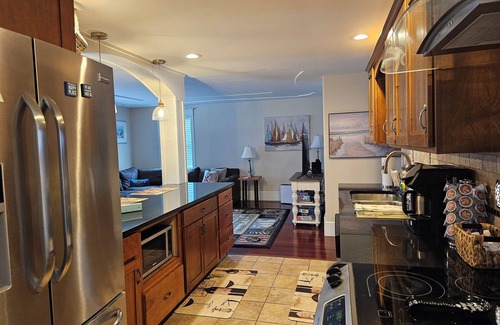Grand Haven House | Pet-Friendly Retreat with Ocean View & Cozy Fire Table