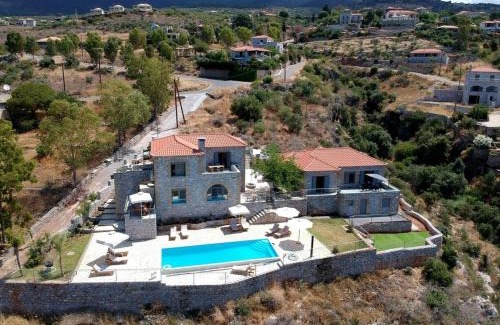 Lefktron Villa | Exceptional Aspasia Villa by Elrin Villas Mani with Pool