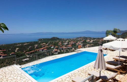 Lefktron Villa | Exceptional Aspasia Villa by Elrin Villas Mani with Pool
