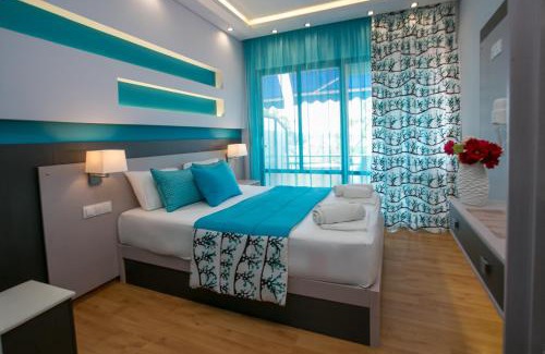 Astris Apartment | Relax at Astris Beach: Oceanfront Views and Family Fun