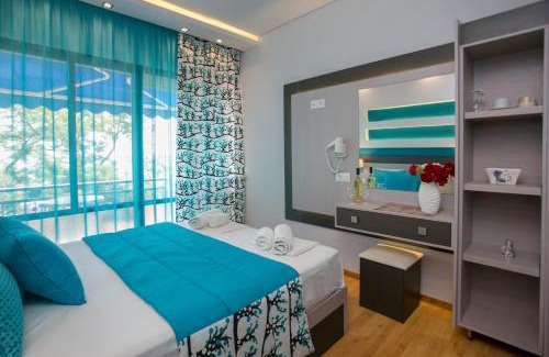 Astris Apartment | Relax at Astris Beach: Oceanfront Views and Family Fun
