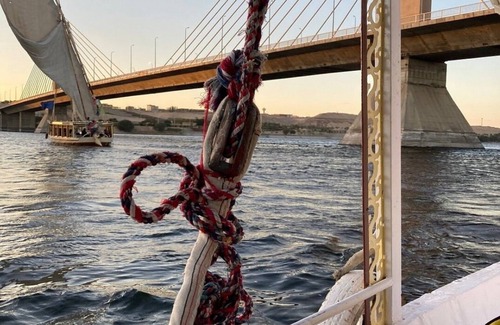 Aswan House | Relax at Aswan Nile Felucca Hotel with Pool & Hot Tub