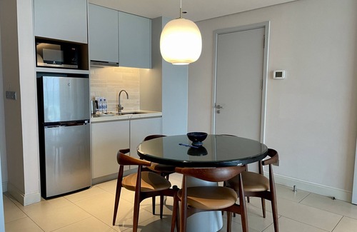 Cam Lam Apartment | at Alma resort: 1 Bed Room, Balcony, Sea View. 1 minute walk from the beach