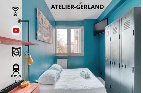 Gerland Apartment | Discover Atelier-Gerland: Guest Rated 8.9/10 Experience