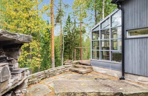 Tahkovuori House | Elegant Lake View Retreat at Atelje 4 by Interhome