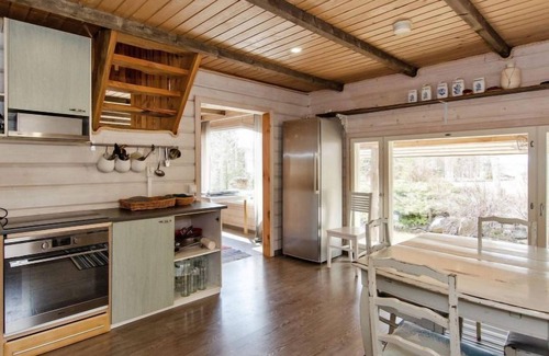 Raakkyla House | Relax at Ateljee by Interhome with Lake Views & Spa