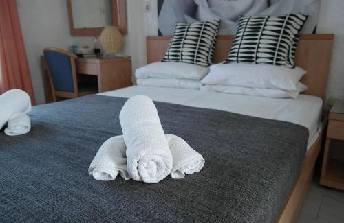 Souvala Apartment | Relax at Athina Studios with Oceanfront Views and Pool