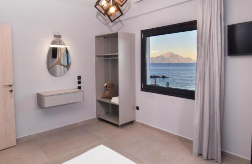 Sarti Apartment | Oceanfront Retreat at Athos Veranda - Guest Rated 10/10