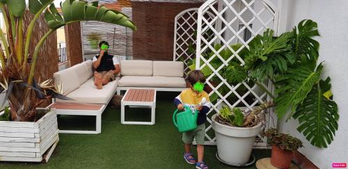 Zahara de los Atunes Apartment | Stunning Atico with Terrace and BBQ in Zahara, Pet Friendly