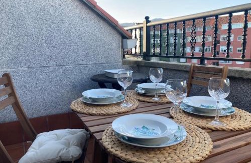 Boiro Apartment | Pet-Friendly Atico Cortegada with Ocean View & High Ratings