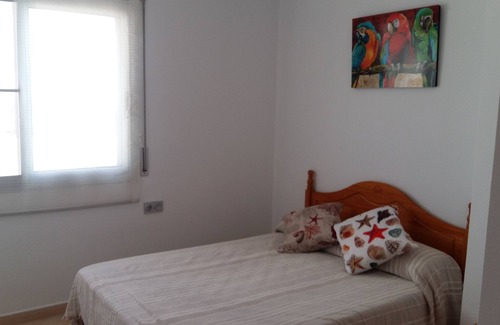 Sant Carles de la Rapita Apartment | Atico Mar y Montaña: Guest Rated 10/10 with Oceanfront Views