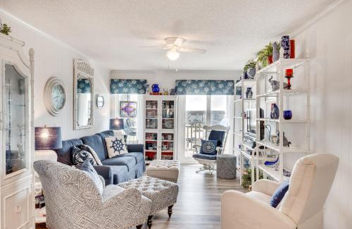 Morehead City Apartment | Beachfront Atlantic Beach Condo with Pool & Ocean Views