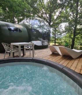 Satriano di Lucania Other | Unforgettable Atmosfera Bubble Glamping with Ocean Views